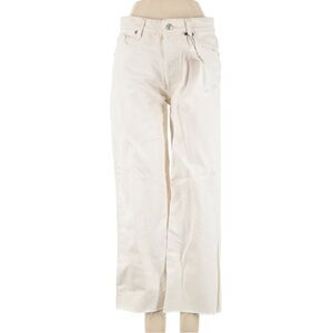 Zara Cream Ankle & Cropped Jeans